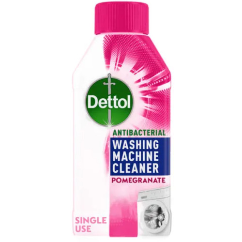 Антибактеріальний засіб для чищення пральних машин Dettol 5-in-1 Antibacterial Washing Machine Cleaner Powegranate, 250 мл